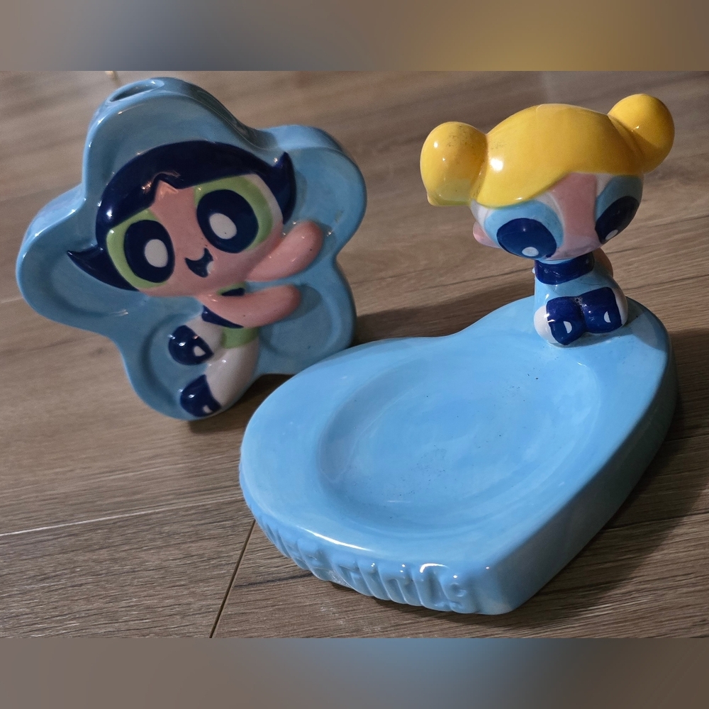 Cartoon Network Powerpuff Girls Soap/Toothbrush Holder